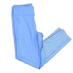 NWOT Outdoor Techsweat Voices Two Tone Blue Leggings Size Medium